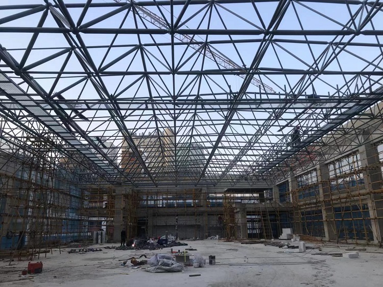 上海第一附属小学体育馆网架